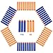 Foam Darts, VFunix Refill Darts Pack 150pcs Soft Bullets for Blasters Toy Guns - Combined with Round Head and Suction Darts