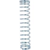 Prime-Line SP 9713 Compression Spring, Spring Steel Construction, Nickel-Plated Finish, 0.080 GA x 7/8 In. x 4 In. (2 Pack)