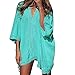 Chenghe Womens Roomy Cotton Oversized Bikini Cover Ups