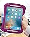 iPad Mini 4 Case, iXCC Shockproof Silicone Protective Rubber Soft Gel Case Cover [Drop Proof, Kids Proof, Shock Proof, Anti slip] - Purple