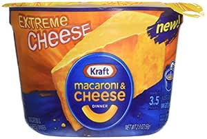 Kraft macaroni&Cheese dinner cup Extreme Cheese (021000049356)