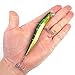 Aorace 8pcs/lot Minnow Fishing Lure Tackle 3D Artificial Bait 8colors Hard Floating Big Fishing Lures Leurre Peche 12cm 10g