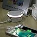 USB Travel LED Charger,PlayEgg 4.4A(Max) LED Night Lamp 4-Port Auto-ID Charger Adapter for iPhone, Android and More