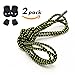  No Tie Shoelaces, UNIKOS Elastic Shoe Laces for Kids and Adults for Sneaker Marathon Running Working Shoe Hiking Boots