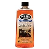 Milsek 13570 Furniture Polish and Cleaner with Orange Oil, 12-Ounce, 12 Ounces