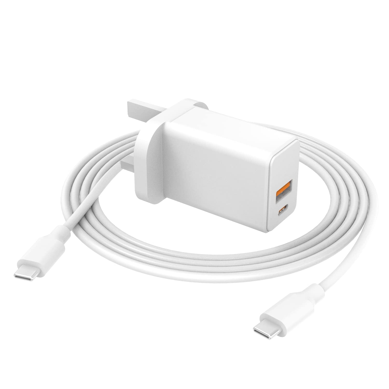 1.8M 30W Fast Charger Replacement for iPad-Mini 6th Generation 8.4 Inch Gen 2022 Tablet Charging Plug and Cable