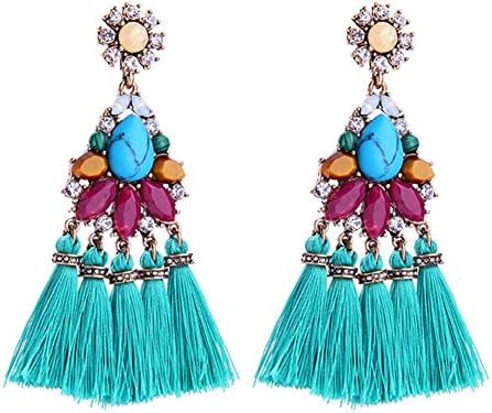 Tassel Chandelier Drop Earrings