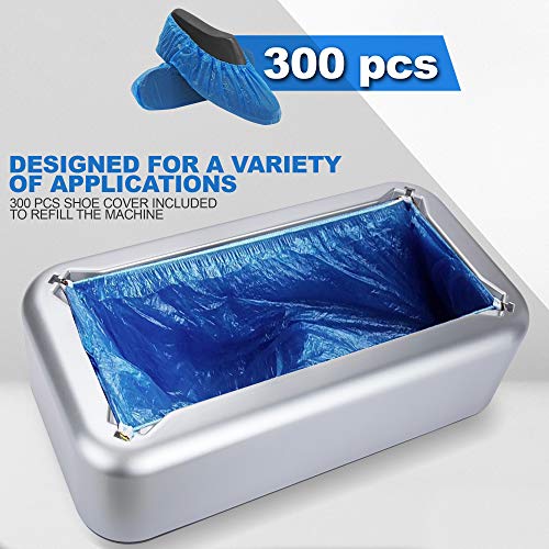 HealthFare Automatic Shoe Cover Dispenser, with 300 Shoe Covers Refill
