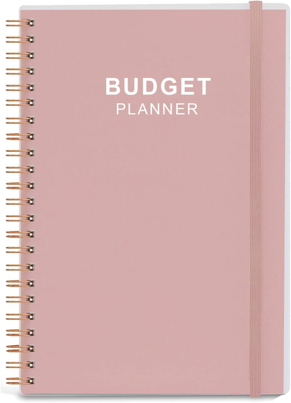 Budget Planner, Monthly Finance Organizer with Expense Tracker Notebook to Manage Your Money Effectively