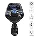 FM Transmitter, Otium Bluetooth Wireless Radio Adapter Audio Receiver Stereo Music Tuner Modulator Car Kit with USB Char