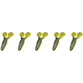 Strike King Rage Toad Fishing Lure, Green Pumpkin Chartreuse | 4-Inches, 5-Pack