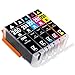 E-Z Ink (TM) Compatible Ink Cartridge Replacement for Canon PGI-250XL CLI-251XL High Yield (1 Black, 1 Cyan, 1 Magenta, 1 Yellow, 1 Photo Black) 5 Pack Compatible With MG6320 MG6420 MG6620 MG7120