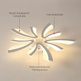 Comely 48W Dimmable LED Ceiling Light 5400LM 3000K-6500K Remote 71cm view 8