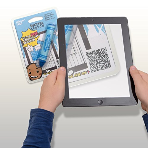 image for Painting Lulu Best Stylus for Kids - Fun Crayon Stylus Pen. Blue Kids 
