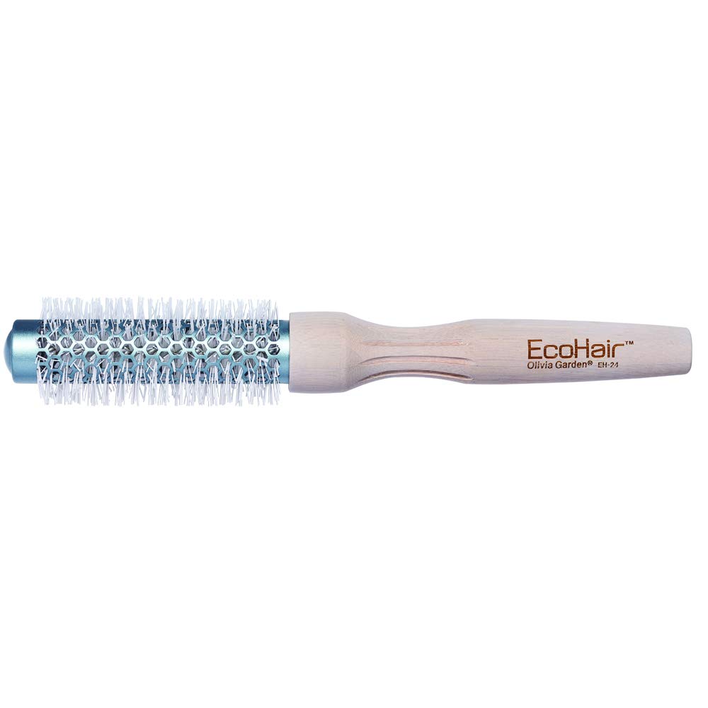 Olivia Garden EcoHair Thermal 24 mm - Eco-Friendly Professional Bamboo Hairbrush