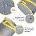 Jardineer Collapsible Trash Can for Camping Parties, Reusable Yard Waste Bags, Pop Up Garden Bag with a Drainage Hole(30 Gallon)
