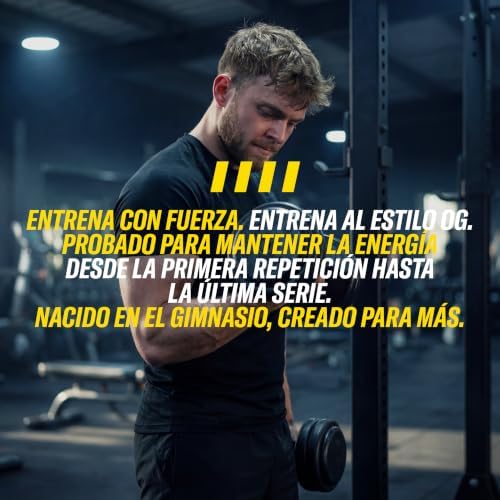 C4 Original - Suplemento en polvo para preentrenamiento - Frambuesa azul | Bebida energética para antes de entrenar | 150 mg de cafeína + beta alanina + monohidrato de creatina | 60 raciones
