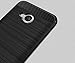 HTC U11 Life Case, PUSHIMEI Soft TPU Brushed Anti-fingerprint Full-body Protective Phone Case Cover For HTC U11 Life (Navy Blue)