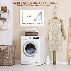 Anjuer Wall Mounted Drying Rack Clothes Hanger