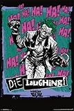 Laminated Joker - Die Laughing Poster 24 x 36in