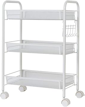 Amazon Com Mrt Supply Storage Cart Us Ivory White Shelving Rack