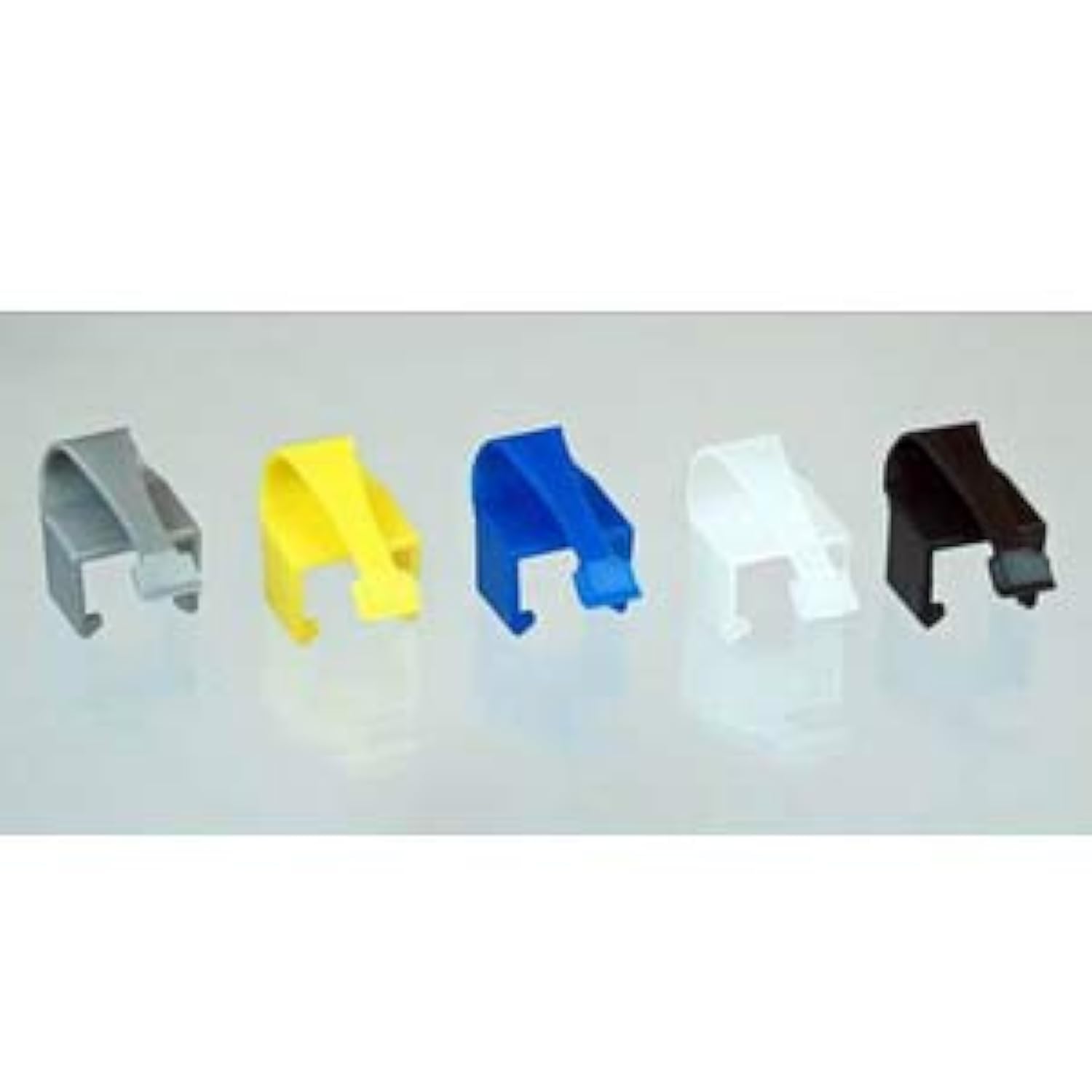 RJCLIP - Broken RJ45 Connector Solution (5 pcs in Black/Silver/Blue/Yellow/Clear colors)