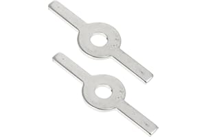 Veemoon 2 Sets Stainless Steel Sausage Stuffer Brackets Meat Grinder Accessories for Stuffer Kitchen Tool