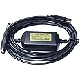 Washinglee USB Programming Cable for Mitsubishi PLC FX3U and FX Series, for Taiwan Shihlin AX Series, for FX2N/FX1N/1S/FX3U/3GA, for USB-SC09-FX Replacement, 6 FT