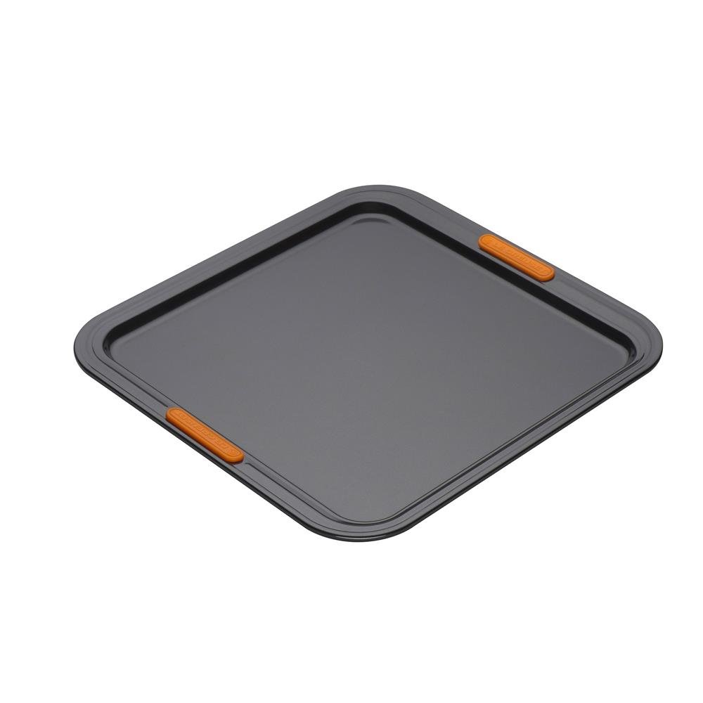 Le Creuset Non-Stick Carbon Steel Bakeware Square Baking Sheet, 31 cm, Black, 46093310010000