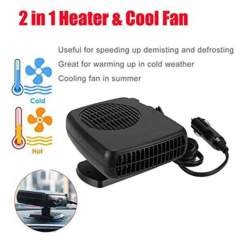 Fltaheroo 2 in 1 Auto Heater Luchtkoeler Ventilator Voorruit Demister 24 V Ontdooster Elektrische Verwarming Draagbare… - Afbeelding 4