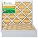 Filterbuy 20x20x1 Air Filter MERV 11 Allergen Defense (6-Pack), Pleated HVAC AC Furnace Air Filters Replacement (Actual Size: 19.50 x 19.50 x 0.75 Inches)