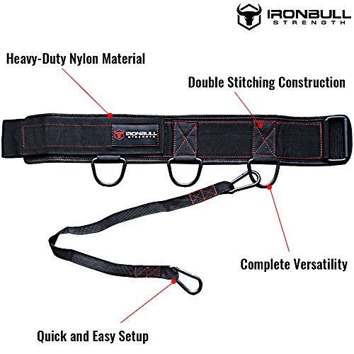 Iron Bull Strength Advanced Dip Belt Dip Pullup Squat Multifunction