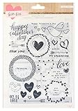 Crate Paper Kiss Kiss Rub on Transfer Sheets