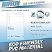 Mifflin-USA Plastic Vertical Card Holder (3x4 Inch, Clear, Bulk 25 Pack) Quick Load No Zipper Name ID Badge