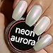 PrettyDiva Unicorn Mermaid Nail Powder Iridescent Aurora Chrome Pearl Nail Powder Unicorn Pigment(15)