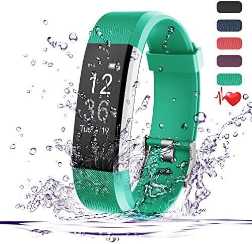 ITESLASZ Teslasz Fitness Tracker HR, IP67 Waterproof Fitness Tracker with Heart Rate Monitor Auto-Sleep Monitor 14 Kinds of Training Modes 0.96 Inches OLED Display Activity Tracker