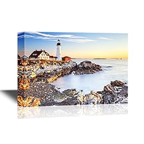 The Portland Head Lighthouse in Cape Elizabeth