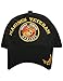 Fox Outdoor US Marines USMC Veteran Embroidered Military Branch Logo Baseball Cap Black