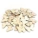 Tinksky Butterfly Wood DIY Craft Natural Wood Slices Ornament for Wedding Christmas Party Decoration 50pcs
