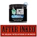 After Inked Tattoo Aftercare Non-Petroleum Jelly – Enriched with Grape Seed Oil for Hydrated Skin, Essential for Body Art & Piercing Aftercare, Multipurpose Ointment for PMU, & Tattoo, 13 Oz. (1-Pack)