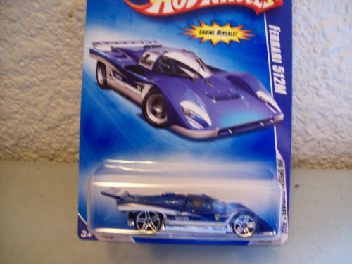Hot Wheels 2009 HW Special Features Blue Ferrari 512M