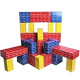 Tenby Living 40-Pack Extra-Thick Cardboard Building Blocks