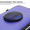 BOSSXIN-EVA-Waterproof-Fishing-Water-Bucket-Portable-and-Easy-Cleaning-Fishing-Bait-Storage-Box-with-Breathable-Mesh-Top-Pocket-Perfect-for-Fishing-Camping-HikingTraveling-Car-Washing
