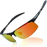 DUCO Mens Sports Polarized Sunglasses UV Protection Sunglasses for Men 8177s