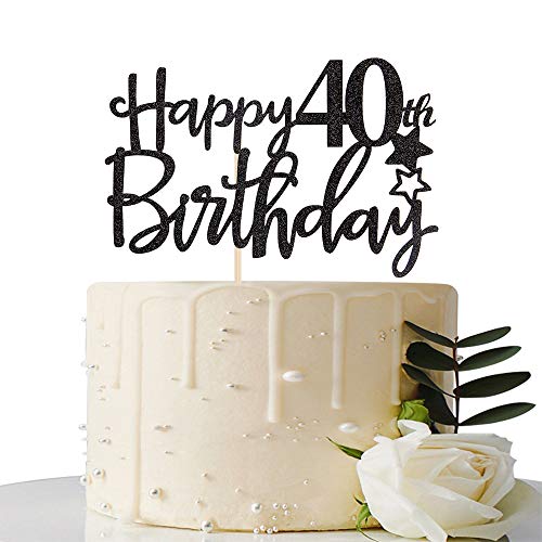 Black-Happy-40th-Birthday-Cake-TopperHello-40-Cheers-to-40-Years40-Fabulous-Party-Decoration