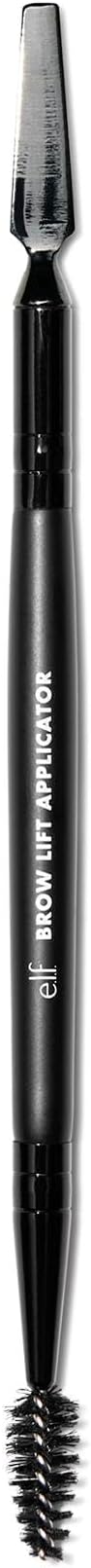 e.l.f. Brow Lift Applicator Dual-Ended Eyebrow Brush Wax Gel Spoolie Black