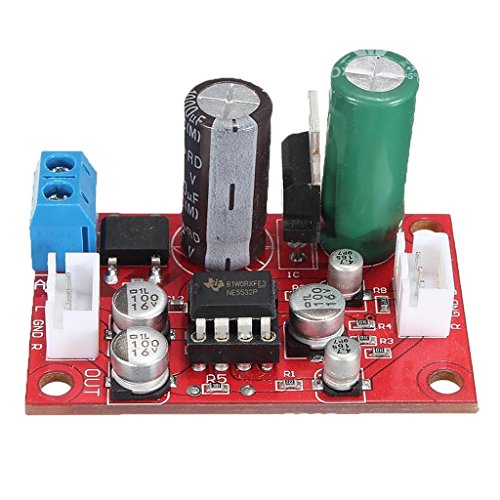DIY NE5532 Dynamic Microphone Stereo Amplifier Board + Signal Shielding