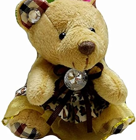 Amazon ぬいぐるみ 10センチ素敵なクマ布ぬいぐるみ人形ぬいぐるみキーホルダー子供赤ちゃん子供女の子誕生日クリスマスギフト 可愛い プレゼント ぬいぐるみ おもちゃ
