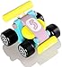 Wooden Car Toys – Engaging & Entertaining Kids Developmental Toys – Made of Eco-Friendly Pure Mountain Wood & Water-Based German Colors –100% Safe with No Sharp Edges–Ideal Gift