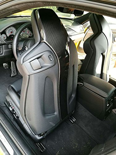 for BMW F80 F82 M3 M4 Carbon Fiber Front Seat Back Shells Covers [ 2pcs/Set]